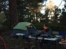 WA9STI as the sun starts to set